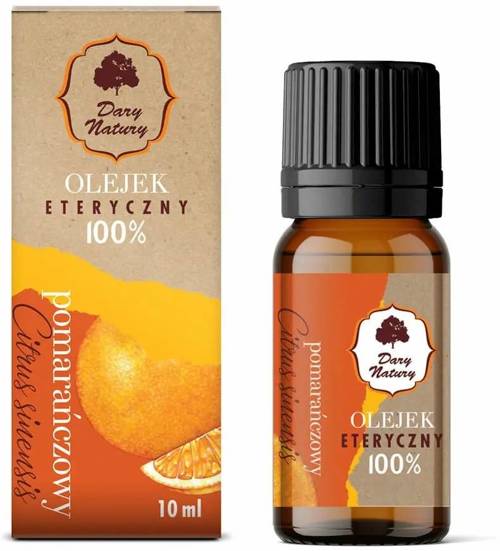 Olejek eteryczny Pomarańczowy 10 ml - Dary Natury
