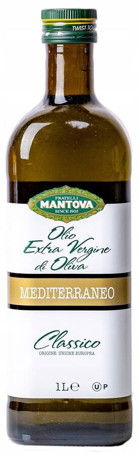 Oliwa z oliwek Extra Virgin tłoczona na zimno 1 L Mantova