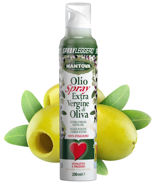 Oliwa z oliwek Extra Virgin w sprayu 200 ml SprayLeggero Olive Spray - Mantova