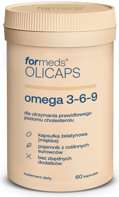 Omega 3-6-9 60 kapsułek Formeds OLICAPS - suplement diety