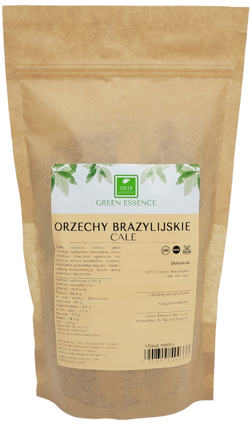 Orzechy brazylijskie 1 kg - duże XXL