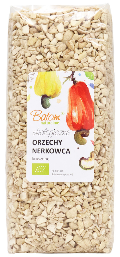 Orzechy nerkowca kruszone ekologiczne BIO 1 kg - Batom