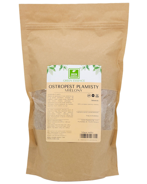 Ostropest plamisty mielony 1 kg suplement diety - Silybum marianum