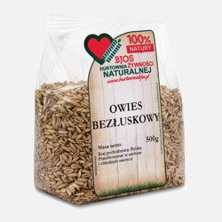 Owies bezłuskowy 500 g - Bjos