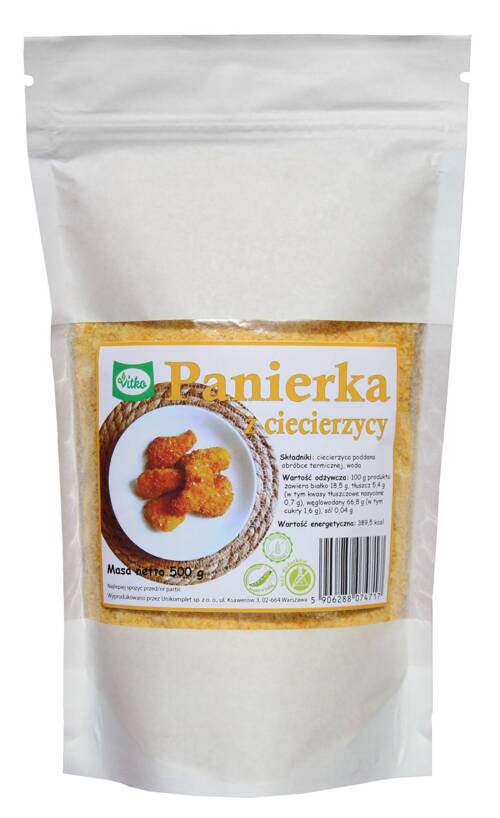 Panierka z ciecierzycy ala bułka tarta 2x 500 g Vitko - panierka z cieciorki