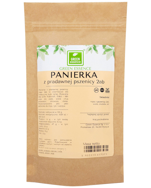 Panierka z pradawnej pszenicy 2ab 250 g LOW FODMAP (WAŻN 1.12.2024)