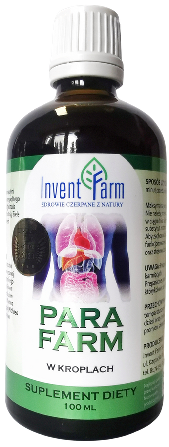 Para Farm w kroplach 100 ml płyn doustny Invent Farm - suplement diety