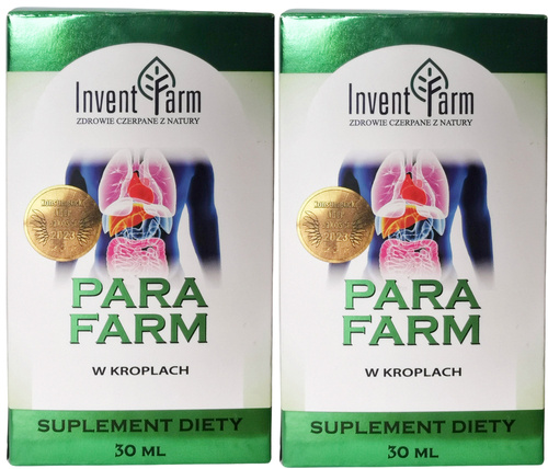 Para Farm w kroplach 2x 30 ml płyn doustny Invent Farm - suplement diety