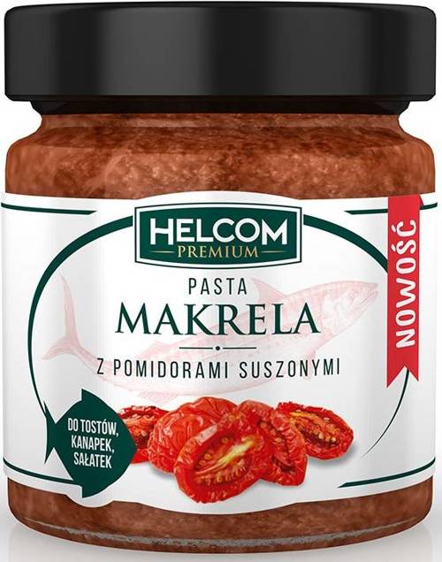 Pasta makrela z pomidorami suszonymi 180 g - Helcom