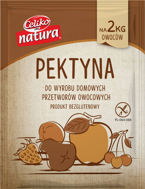 Pektyna do wyrobu domowych przetworów owocowych Bezglutenowa 24 g - Celiko