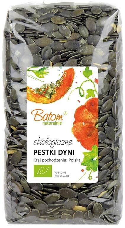 Pestki dyni ciemnozielone BIO 1 kg Batom