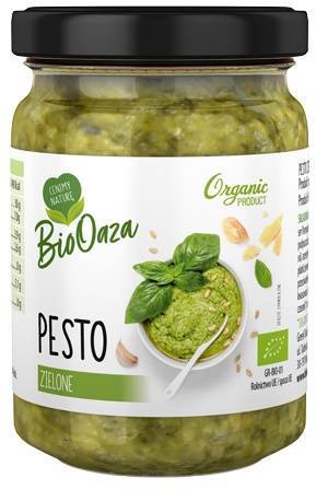 Pesto zielone Ekologiczne 140 g - Bio Oaza