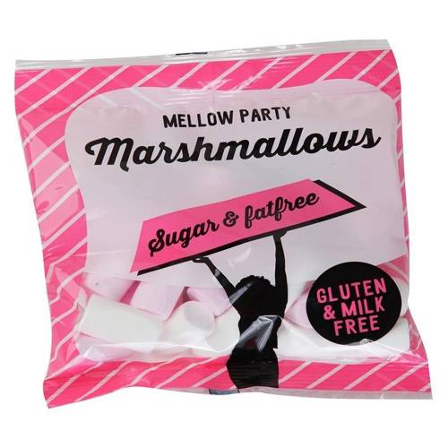 Pianki Marshmallows Bezglutenowe Bez Cukru 50 g - Mellow Party