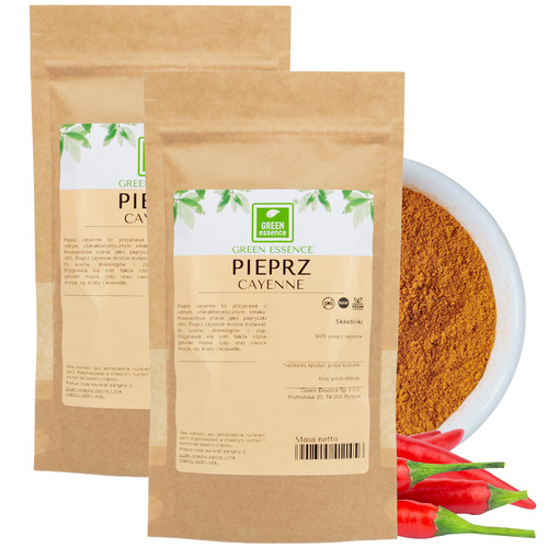 Pieprz cayenne mielony 200 g - ostra przyprawa