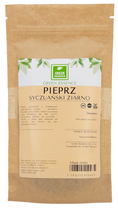 Pieprz syczuański ziarno 100 g aromatyczny orientalny