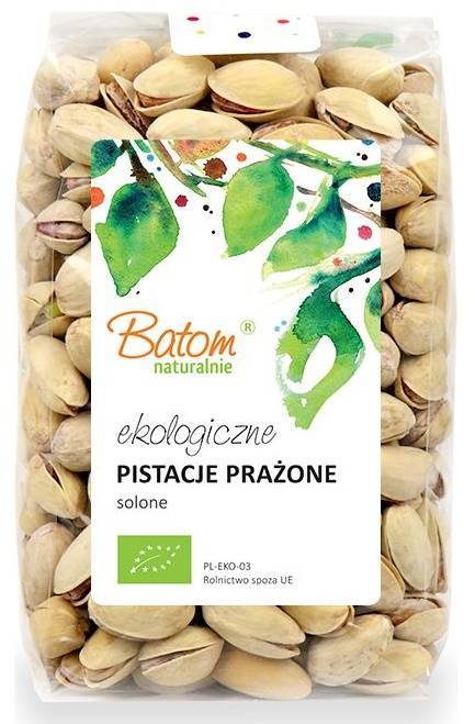 Pistacje prażone solone Ekologiczne Bio 300 g Batom