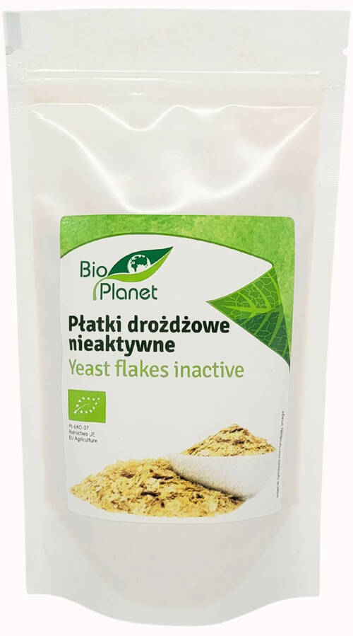 Płatki drożdżowe nieaktywne Ekologiczne 100 g - Bio Planet