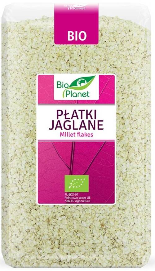 Płatki jaglane - proso Ekologiczne 600 g - Bio Planet