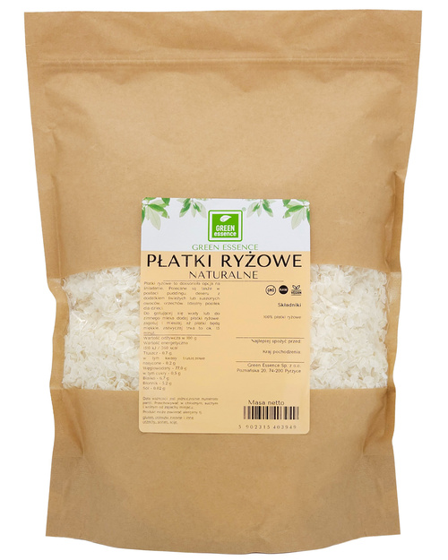 Płatki ryżowe naturalne 1 kg