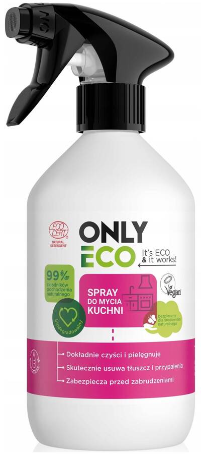 Płyn do mycia kuchni Spray 500 ml OnlyEco