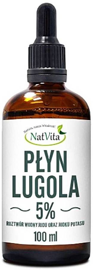 Płyn lugola 5% 100 ml - NatVita