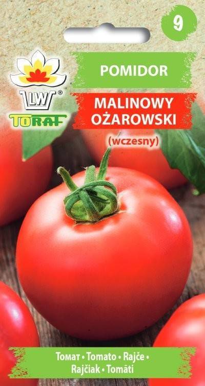 Pomidor gruntowy Malinowy Ożarowski wczesny - nasiona 0,5 g - Toraf