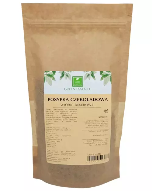 Posypka czekoladowa deserowa 250 g - wiórki czekoladowe deserowe dekoracja