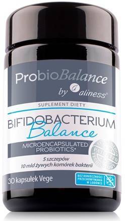 ProbioBalance Bifidobacterium Balance 10 mld. Probiotyk 30 vege kaps. Aliness - suplement diety