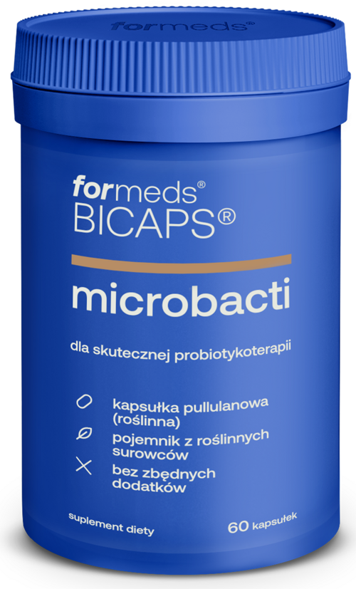 Probiotyk 60 kaps.Formeds BiCaps MicroBacti - suplement diety