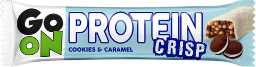 Protein Crisp Cookies & Caramel - Baton Proteinowy Ciastko Karmel 50 g - Sante Go On