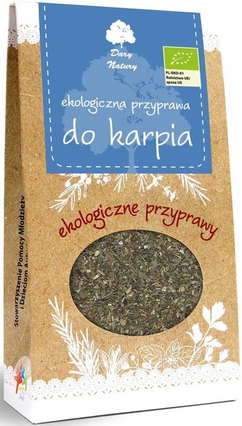 Przyprawa do karpia Ekologiczna Bio 40 g - Dary  Natury