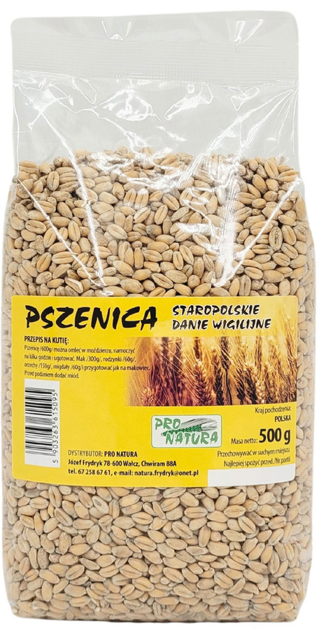 Pszenica na Kutię 500 g Pro Natura - kutia święta