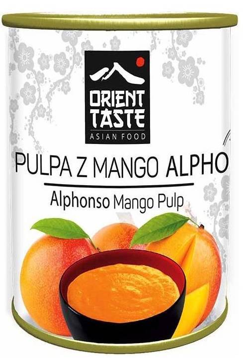 Pulpa z mango Alphonso Bez Cukru 850 g Orient Taste