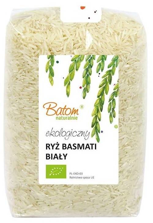 Ryż biały basmati Ekologiczny BIO 1 kg - Batom