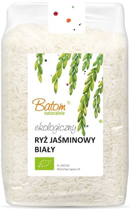 Ryż jaśminowy biały Ekologiczny BIO 1 kg Batom