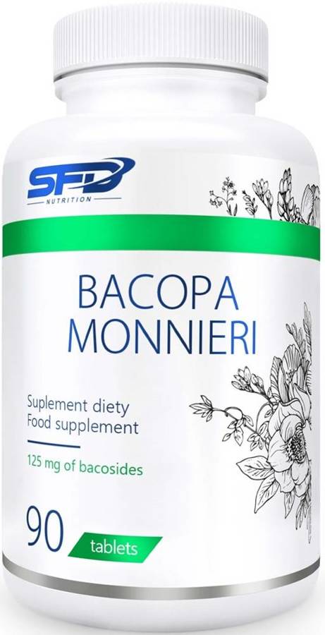 SFD Bacopa Monnieri 125 mg - Suplement Diety 90 tabletek