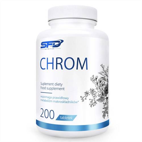 SFD Chrom - pikolonian chromu suplement diety 200 tabl.
