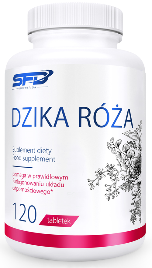 SFD Dzika Róża - Suplement Diety 120 tabletek