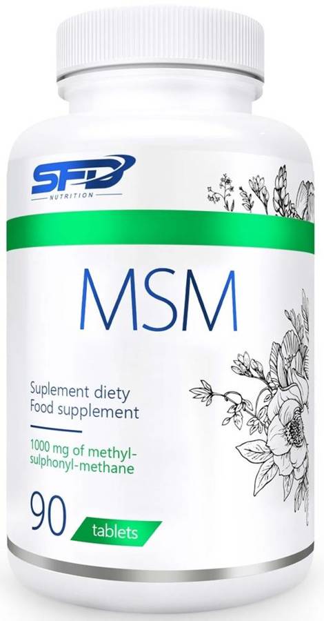 SFD MSM 1000 mg Siarka Organiczna - Suplement Diety 90 tabletek