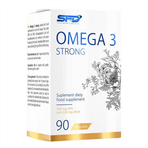 SFD Omega 3 Strong EPA i DHA suplement diety 90 kaps.