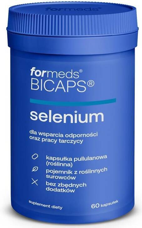 Selen 60 kaps. Formeds BICAPS Selenium - suplement diety