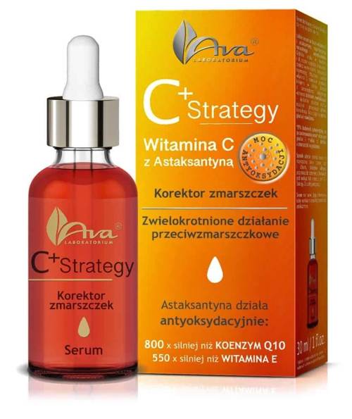 Serum do Twarzy C+ Strategy, Korektor Zmarszczek 30 ml - Ava