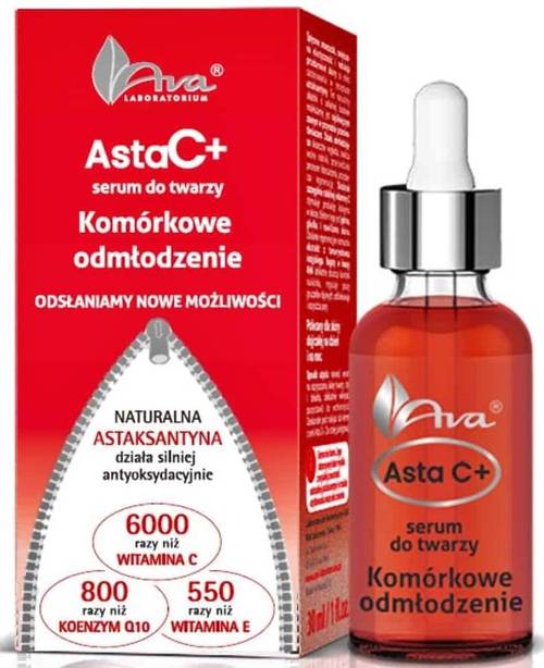 Serum do twarzy 30 ml Ava Astra C+ Komórkowe Odmłodzenie