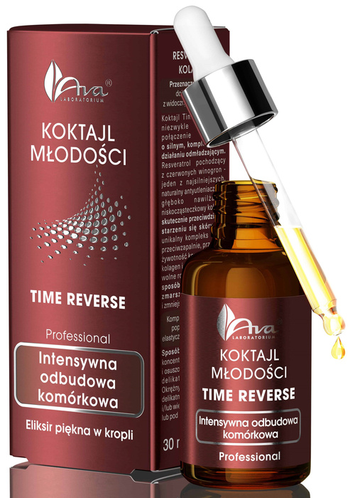 Serum do twarzy Ava Koktajl Młodości Time Reverse 30 ml