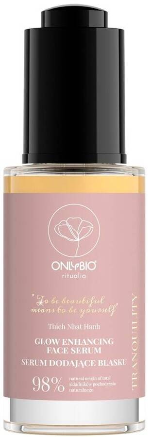 Serum do twarzy dodające blasku OnlyBio Ritualia Tranquility 30 ml