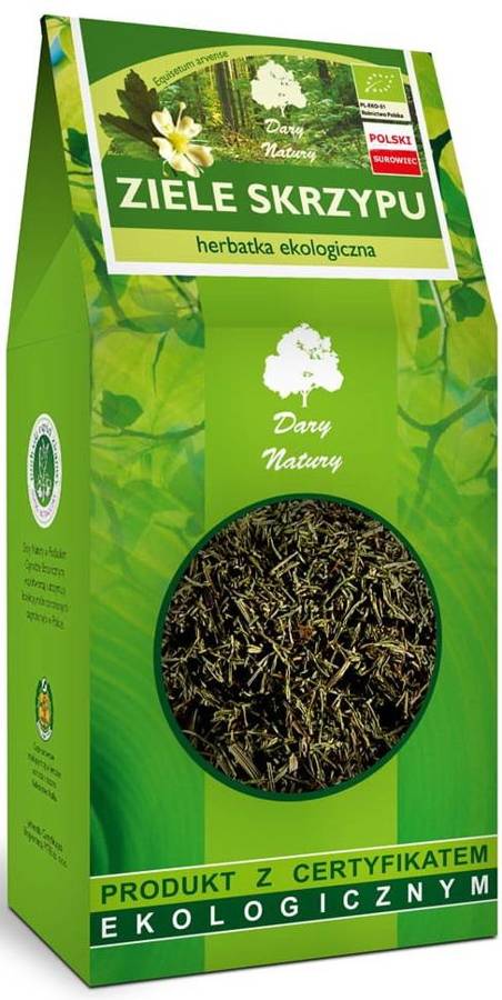 Skrzyp ziele skrzypu Ekologiczna herbata 100 g - Dary Natury
