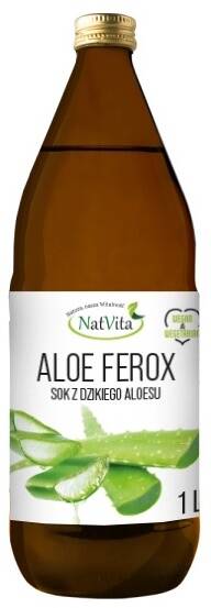 Sok z aloesu NFC Aloe Forex - aloes dziki uzbrojony 1000 ml - NatVita