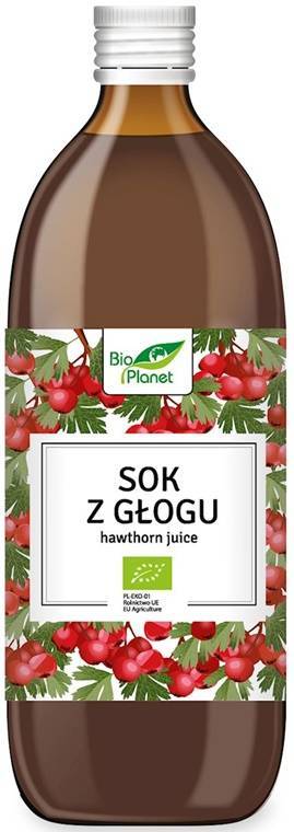 Sok z głogu ekologiczny 500 ml - Bio Planet