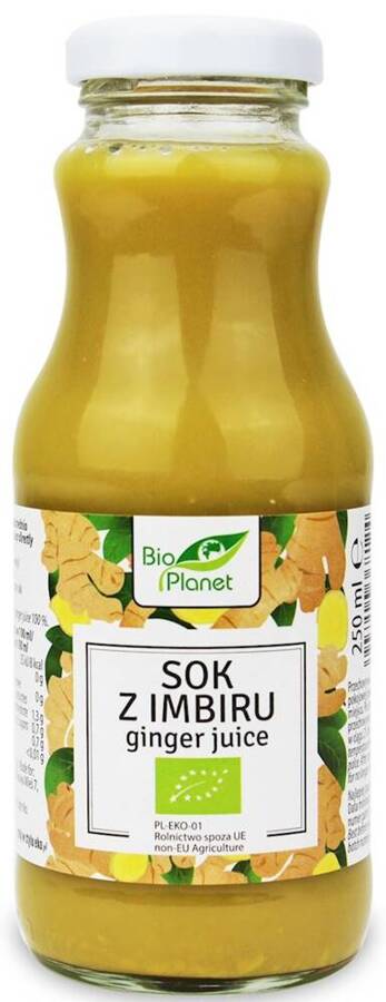 Sok z imbiru NFC ekologiczny 250 ml Bio Planet