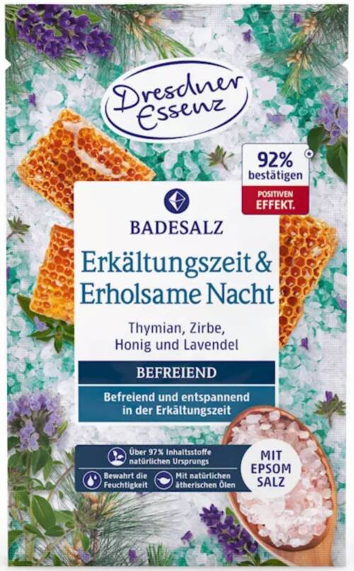 Sól do kąpieli z solą Epsom 60 g Dresdner Essenz